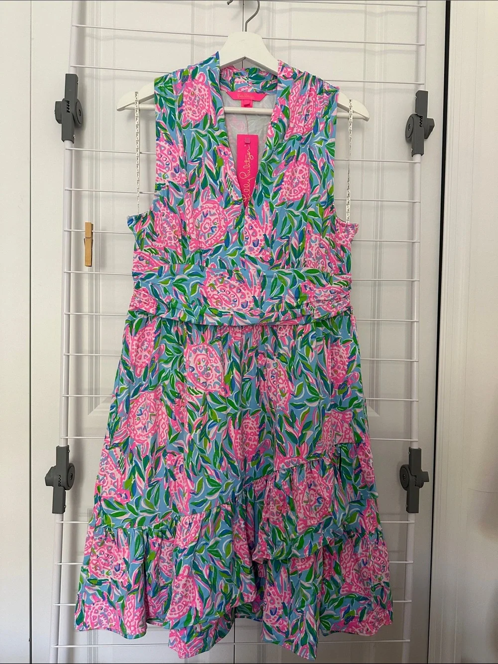 Lilly Pulitzer Annalise V-Neck Dress Size L NWT - Picture 1 of 6